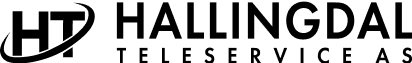 Hallingdal Teleservice Logo liggende